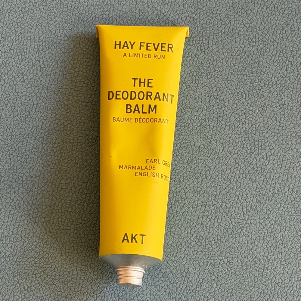 AKT The Deodorant Balm Hay Fever - used once!